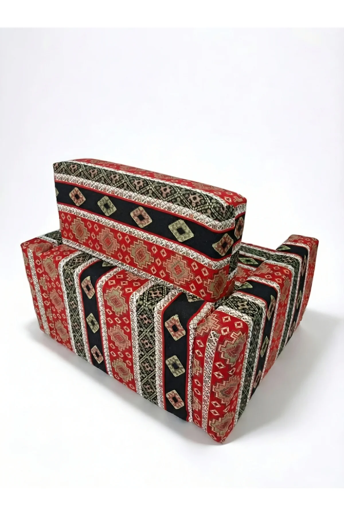 Çocuk Koltuğu Komple Sünger Katlanabilir Yataklı Minder Yatak (0-