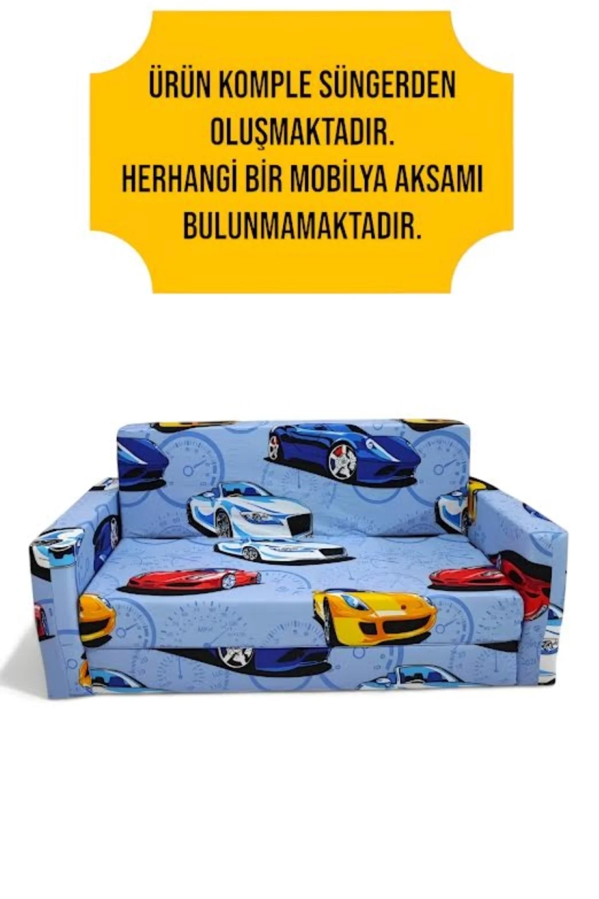 Çocuk Koltuğu Komple Sünger Katlanabilir Yataklı XXL (0-4 YAŞ)%100