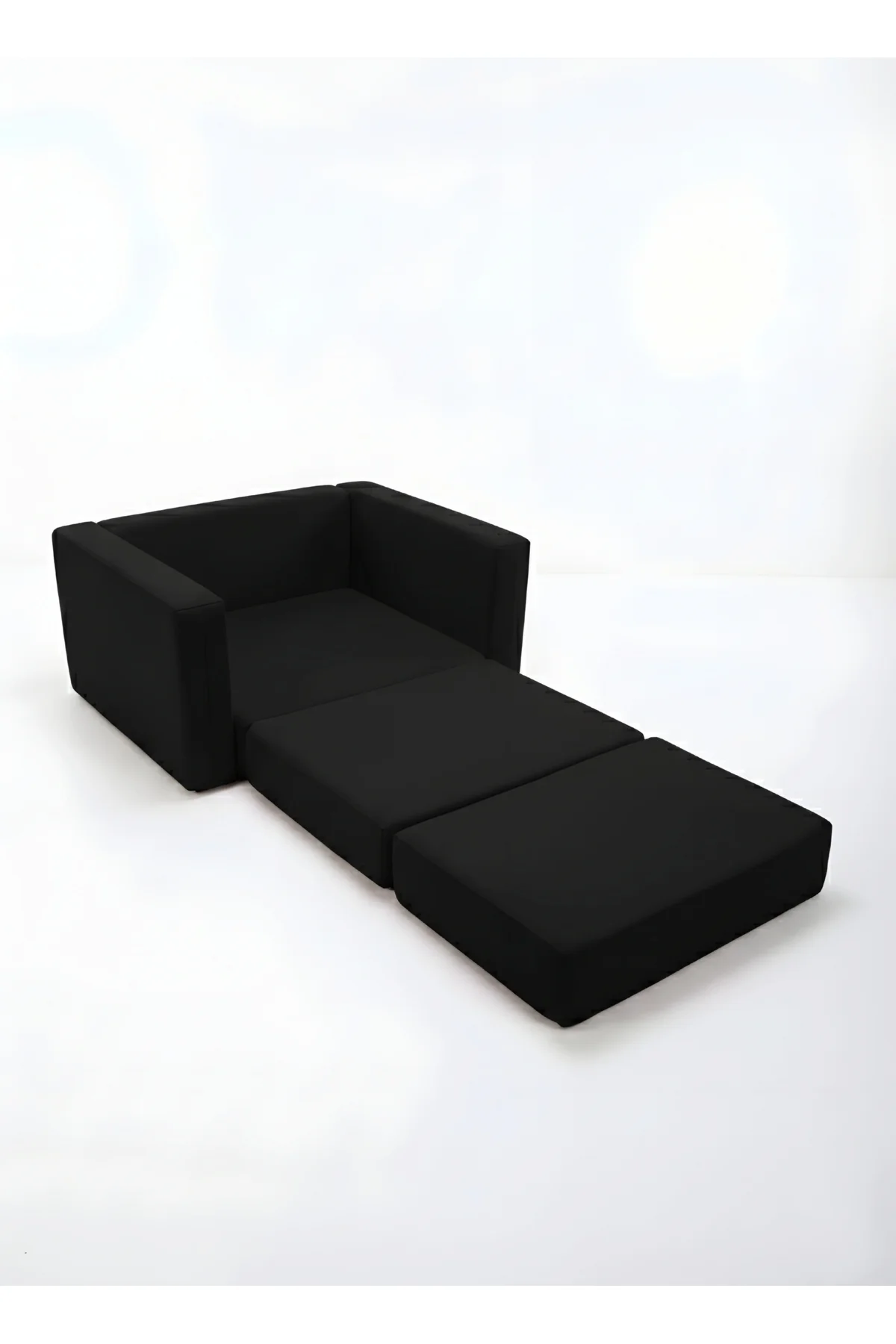 Çocuk Koltuğu Komple Sünger Katlanabilir Yataklı Minder Yatak (0-