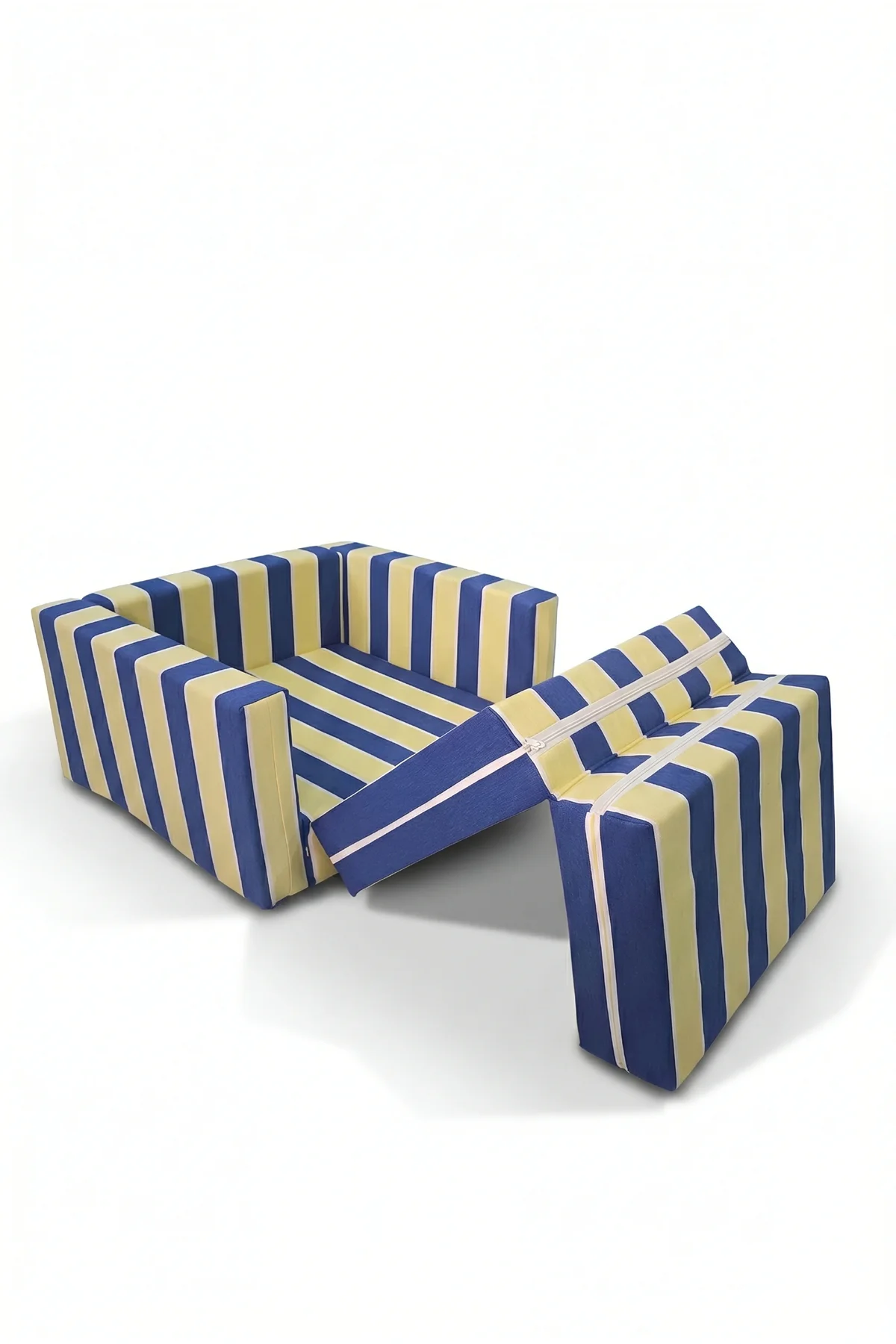 Çocuk Koltuğu Komple Sünger Katlanabilir Yataklı Minder Yatak (0-