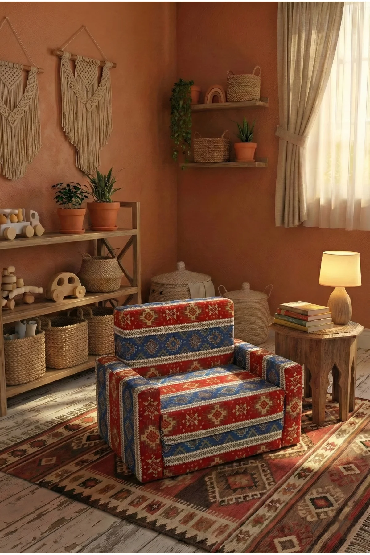 Çocuk Koltuğu Komple Sünger Katlanabilir Yataklı Minder Yatak (0-