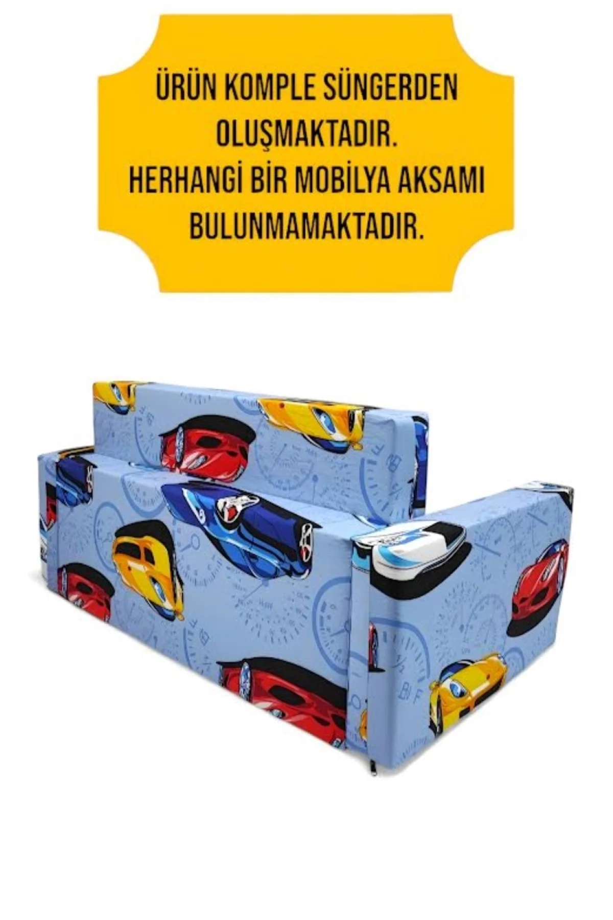 Çocuk Koltuğu Komple Sünger Katlanabilir Yataklı XXL (0-4 YAŞ)%100