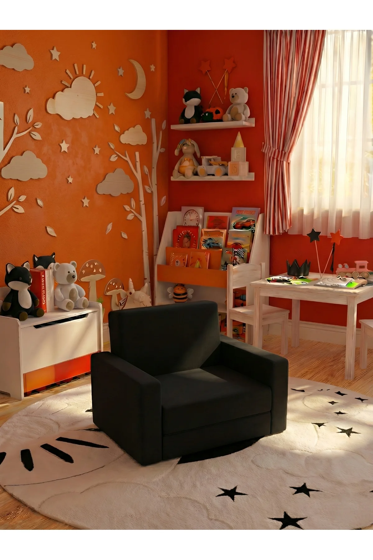 Çocuk Koltuğu Komple Sünger Katlanabilir Yataklı Minder Yatak (0-