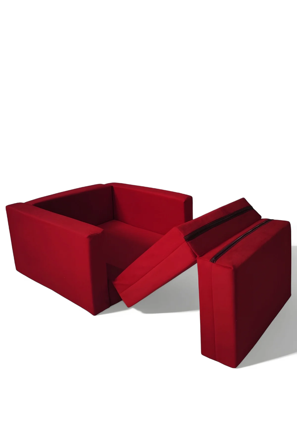 Çocuk Koltuğu Komple Sünger Katlanabilir Yataklı - Çocuk Minderi 