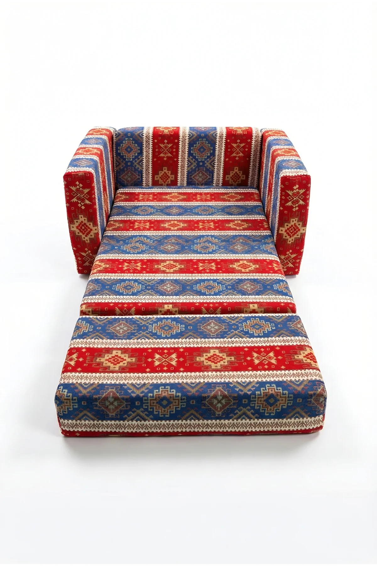 Çocuk Koltuğu Komple Sünger Katlanabilir Yataklı Minder Yatak (0-