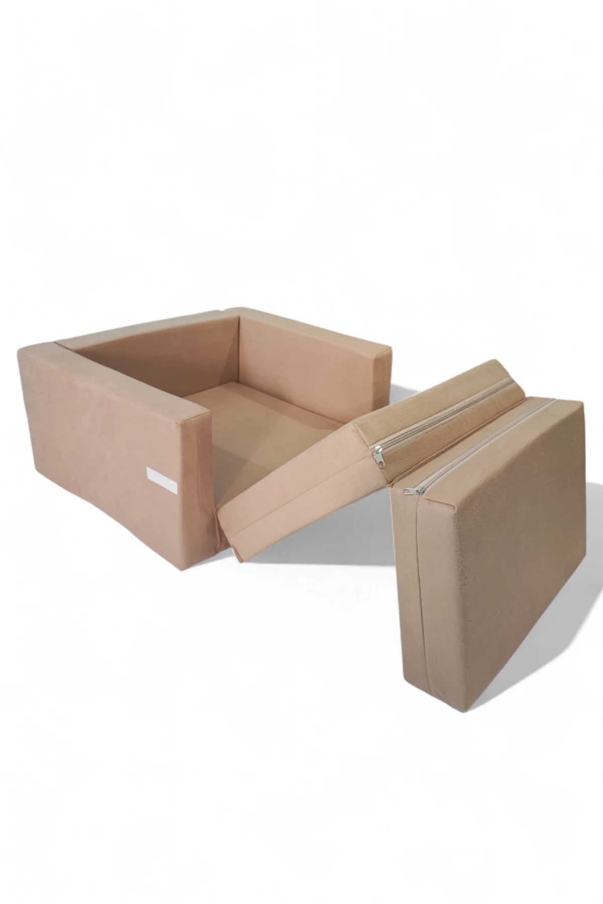 Çocuk Koltuğu Komple Sünger Katlanabilir Yataklı - Çocuk Minderi 