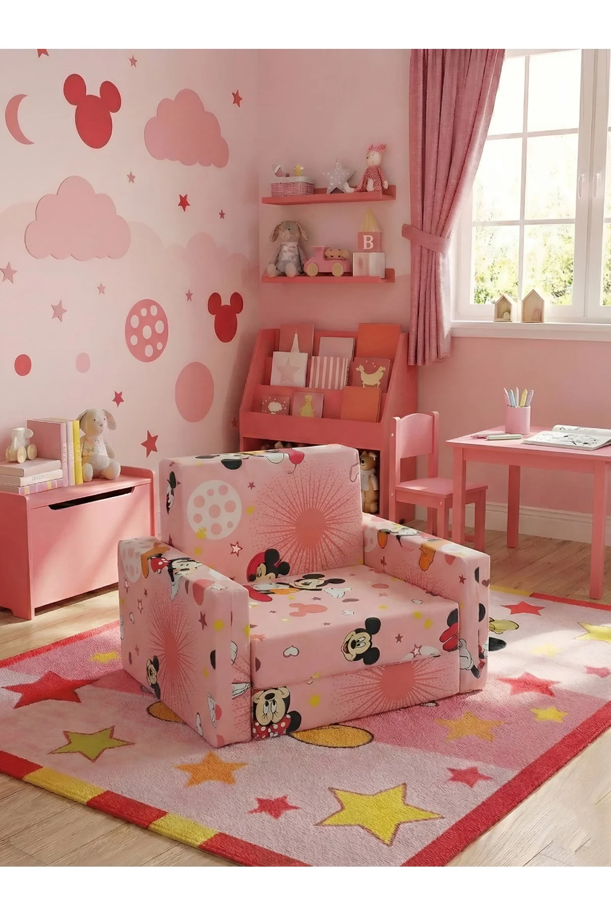 Çocuk Koltuğu Komple Sünger Katlanabilir Yataklı (0-6 YAŞ)