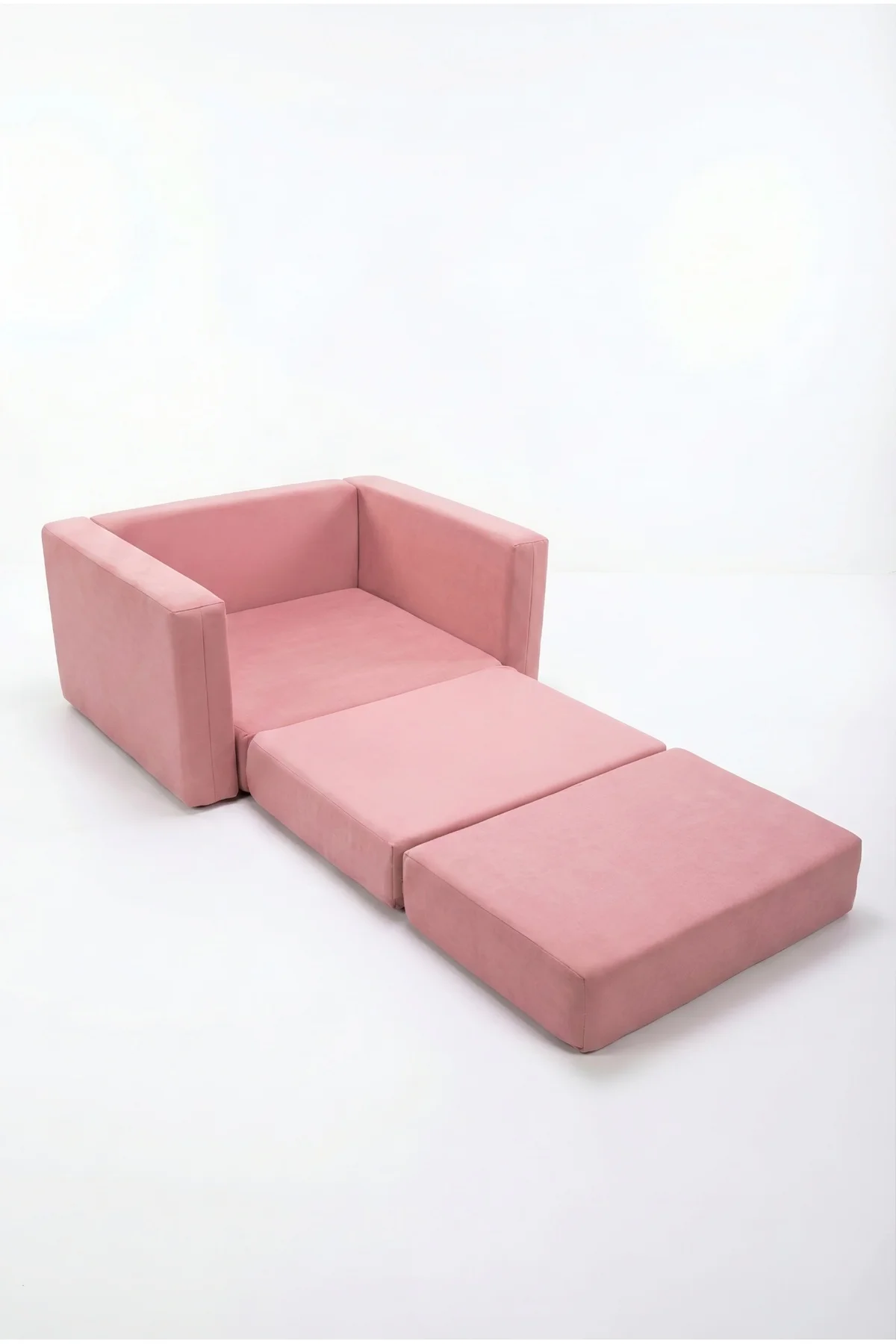 Çocuk Koltuğu Komple Sünger Katlanabilir Yataklı Minder Yatak (0-