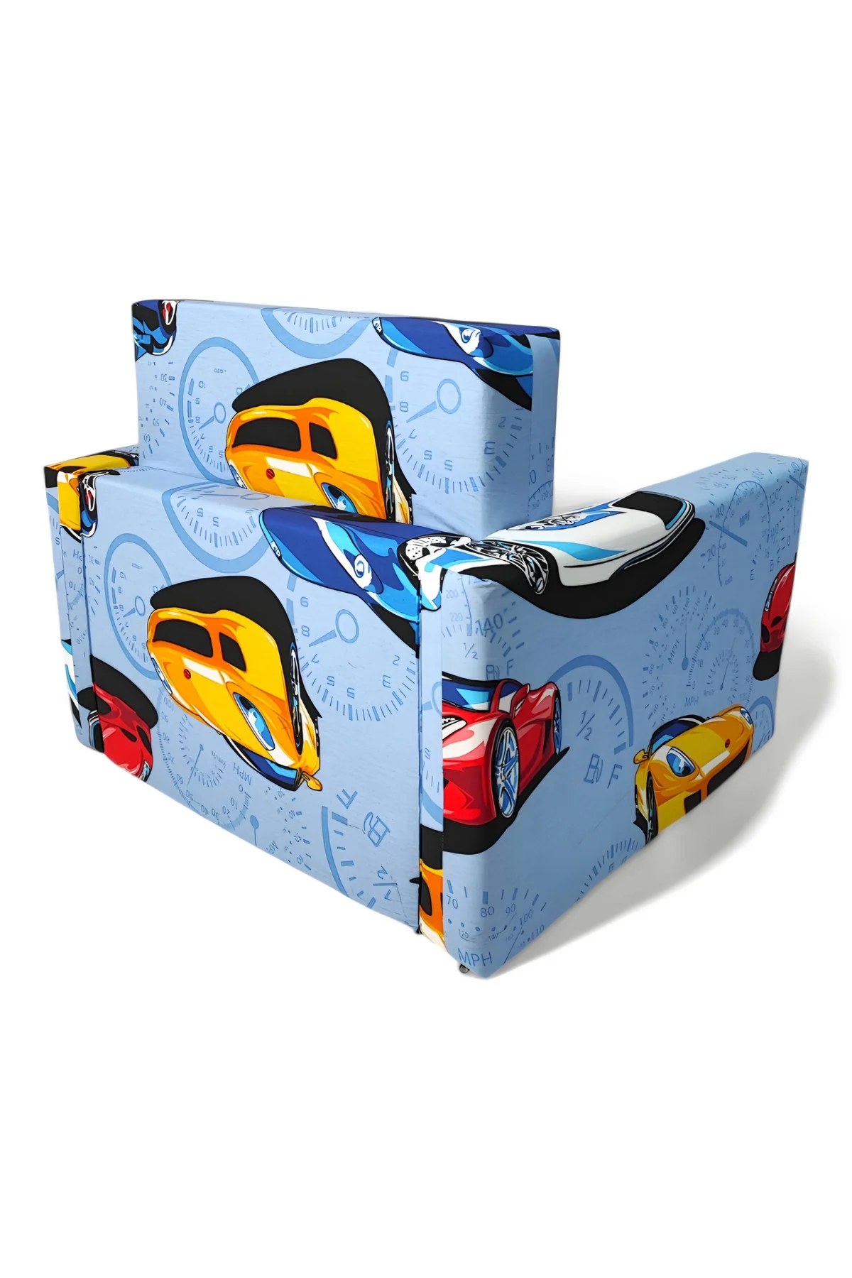 Çocuk Koltuğu Komple Sünger Katlanabilir Yataklı (0-4 YAŞ) Mavi A