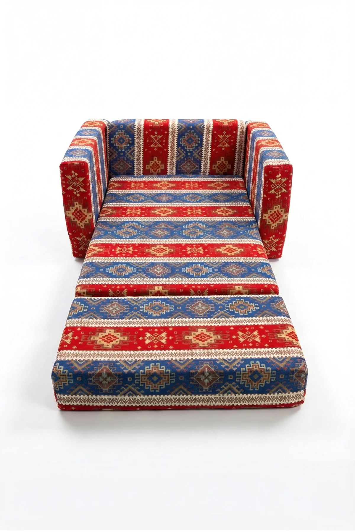 Çocuk Koltuğu Komple Sünger Katlanabilir Yataklı Minder Yatak (0-