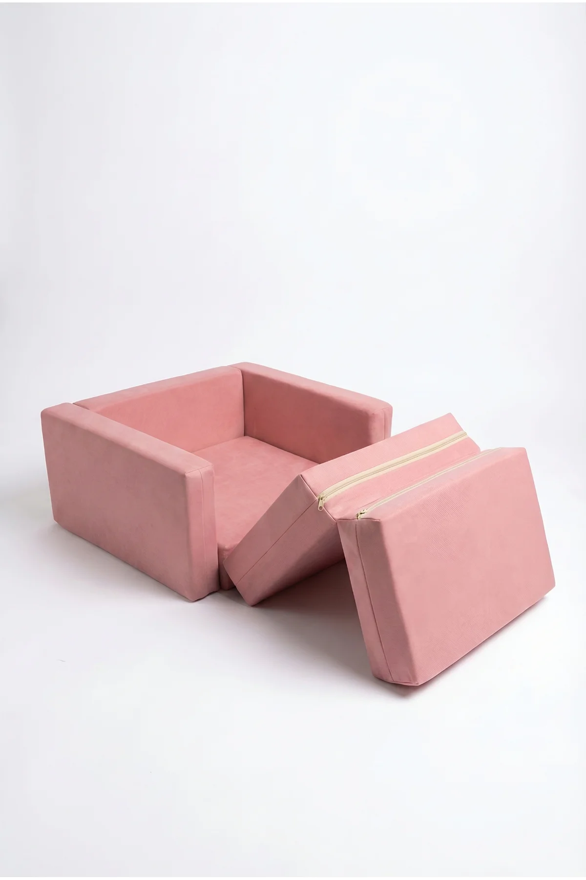 Çocuk Koltuğu Komple Sünger Katlanabilir Yataklı Minder Yatak (0-