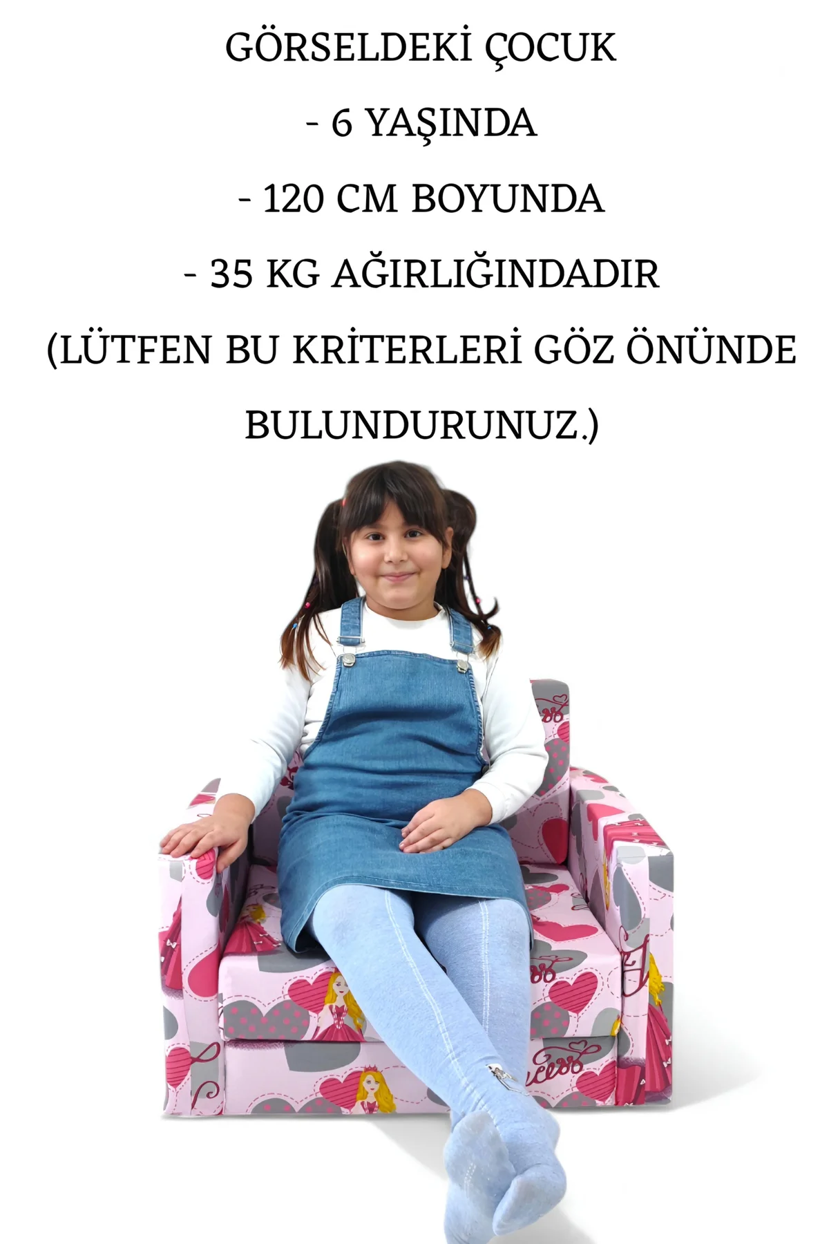 Çocuk Koltuğu Komple Sünger Katlanabilir Yataklı %100 Pamuklu Kum