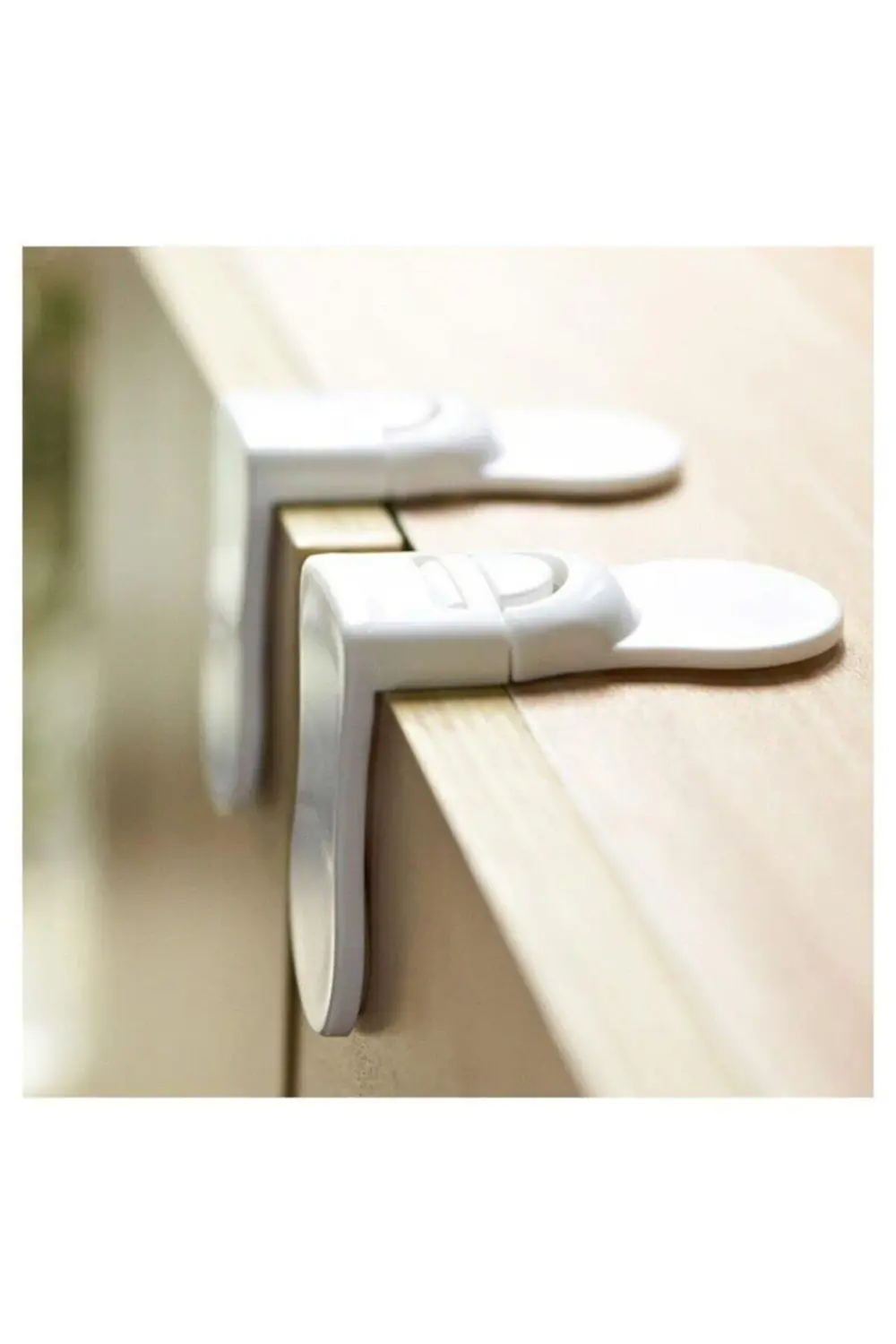 Çocuk Koruma Kilidi 2 Adet Köşe Bebek Güvenlik Kilit Dolap Çekmec