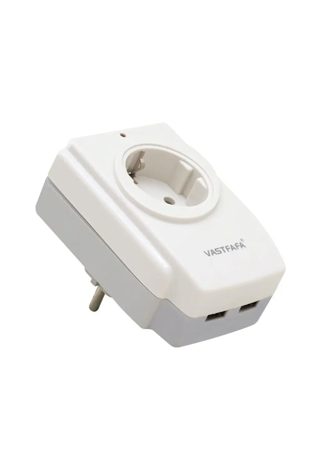 Çocuk Koruma Özellikli Termal Akım Korumalı Priz 2 USB Çıkışlı El