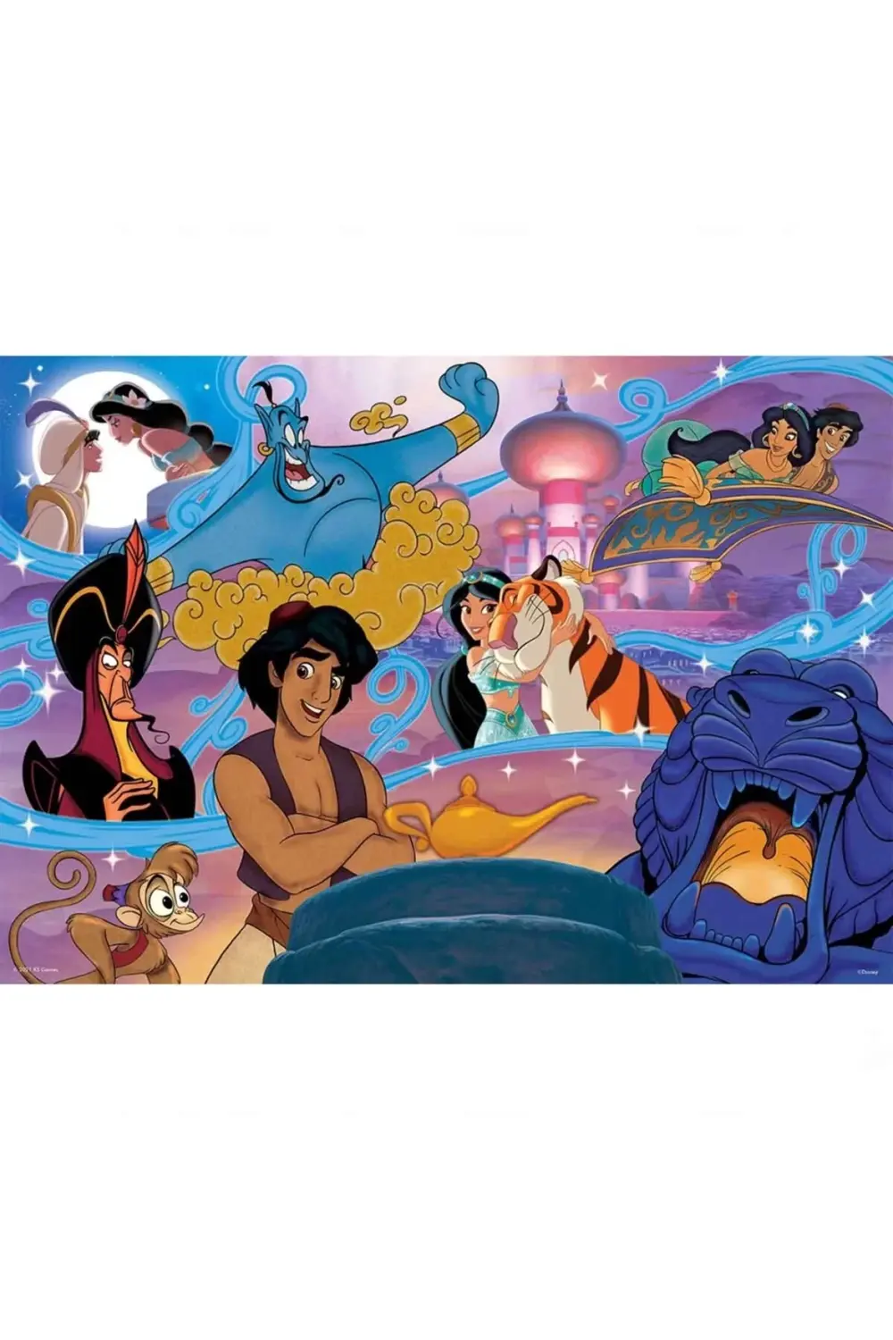 Çocuk Ks Aladdin Puzzle 200 Parça