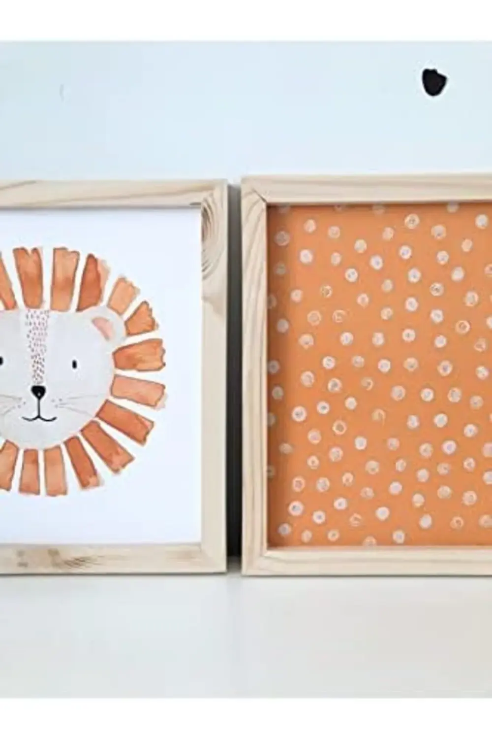 Çocuk Odası Aslan Temalı Çerçeveli Set Tek Ebat hdynkpkpy-00053 1