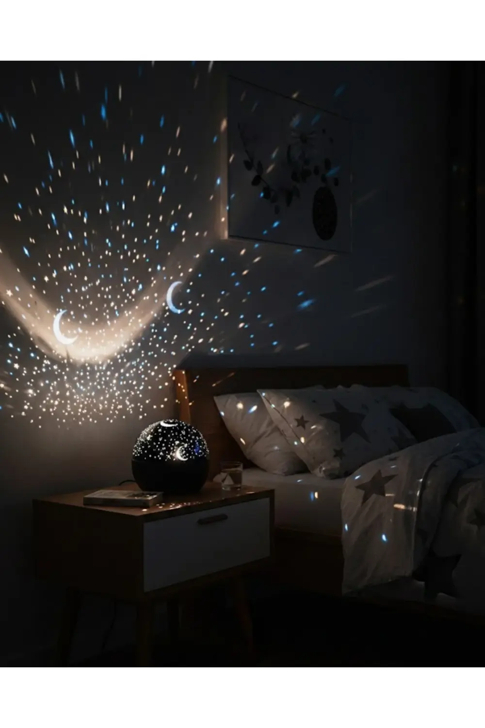 Çocuk Odası İçin Fişli Yıldız Gece Lambası