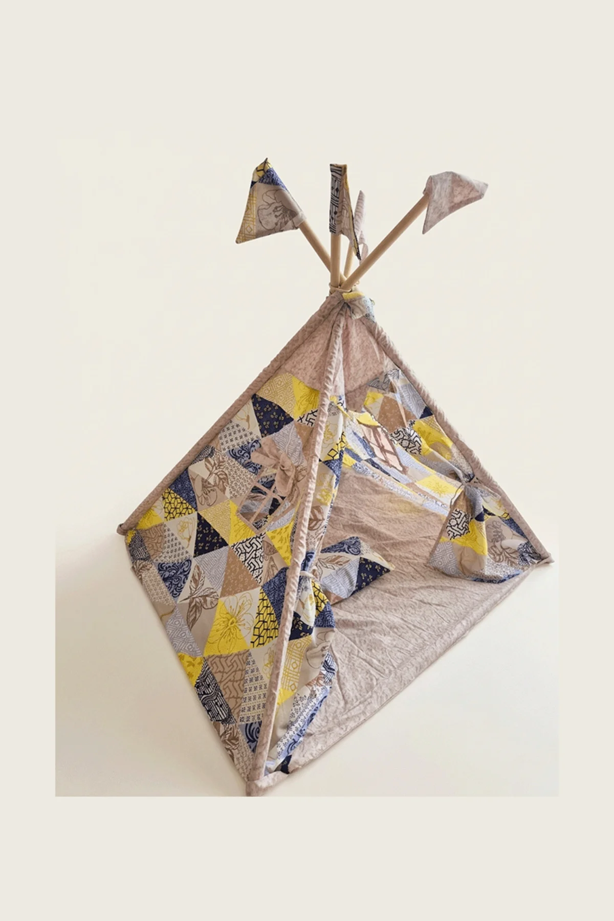 Çocuk Oyun Çadırı Minderli Yastıklı Dekoratif Oyun Evi