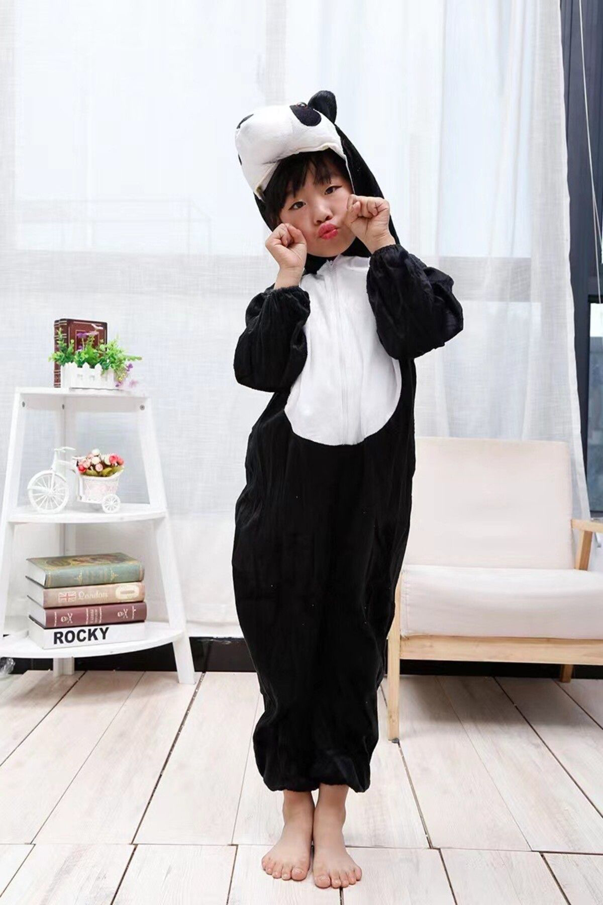 Ok Aksesuar Çocuk Panda Kostümü 2-3 Yaş 80 Cm  Go50607405710