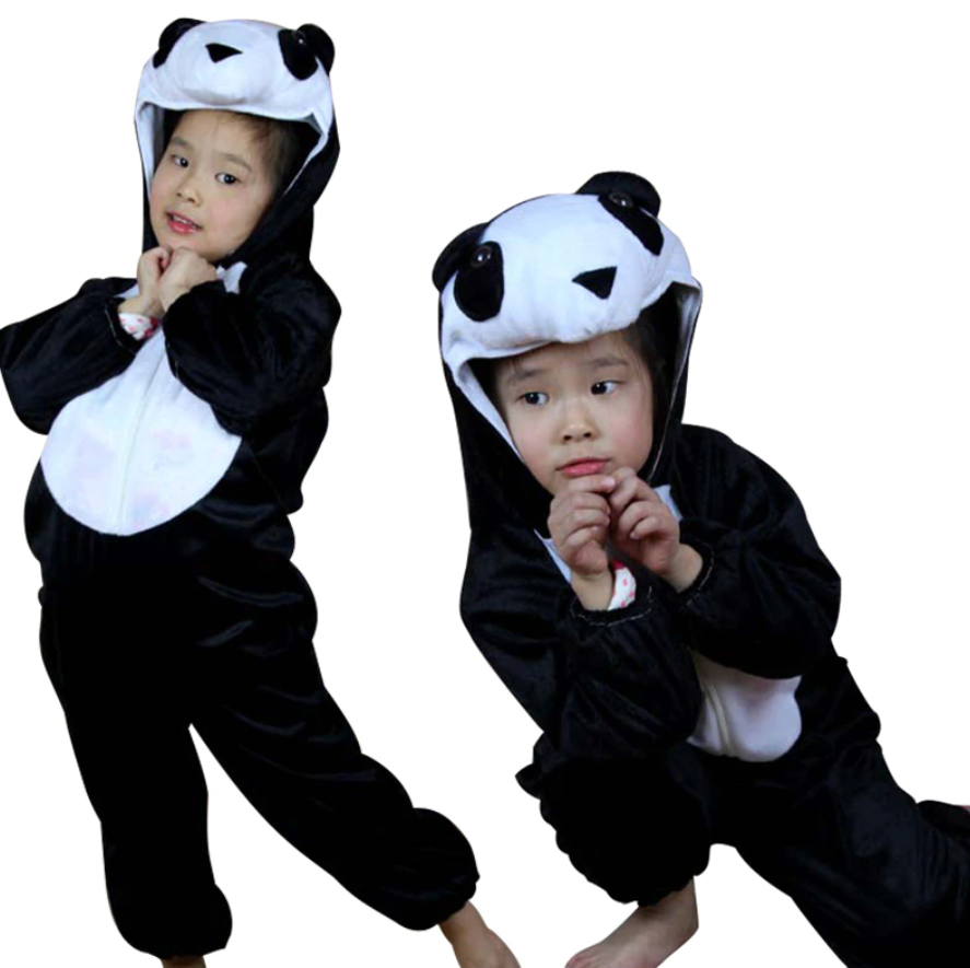 Çocuk Panda Kostümü 2-3 Yaş 80 cm TdrTR