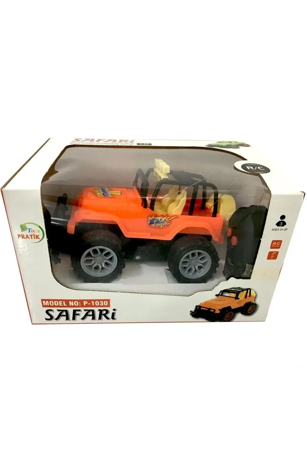 Çocuk Safari Arazi Aracı Uzaktan Kumandalı Yarım Fonksiyon ( Iler