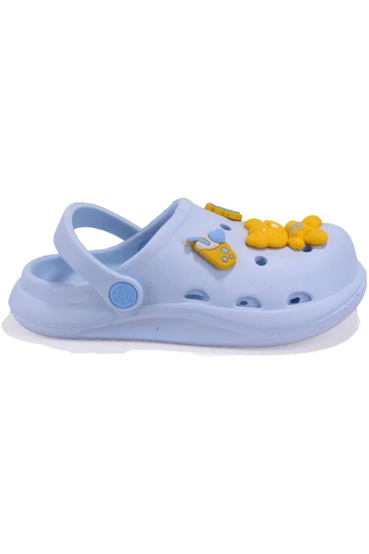 ÇOCUK TERLİK BAHÇE TERLİĞİ PLAJ SAHİL BANYO TERLİĞİ 30-31-32-33-34-35 NUMARA BEBE MAVİ - Görsel 2