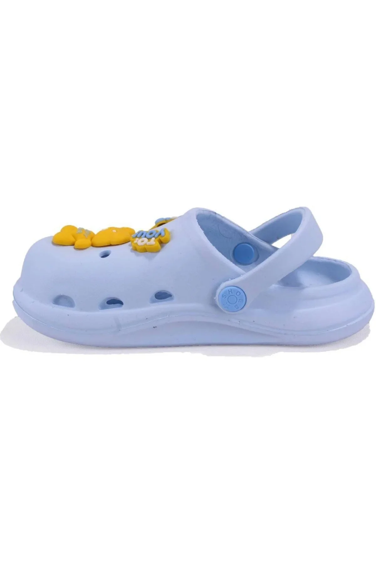ÇOCUK TERLİK BAHÇE TERLİĞİ PLAJ SAHİL BANYO TERLİĞİ 30-31-32-33-34-35 NUMARA BEBE MAVİ - Görsel 3