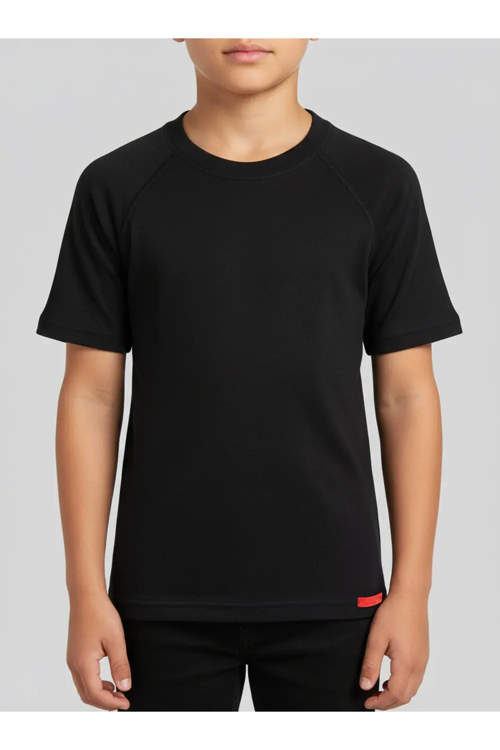 Çocuk Termal Tişört 2. Seviye 9267 - Siyah