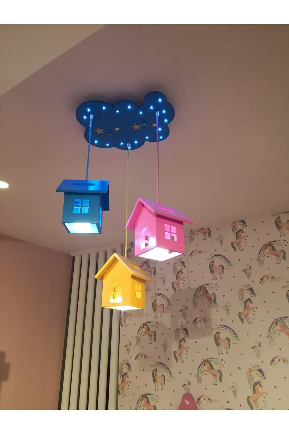 Apex Avize Çocuk Ve Genç Odası Avizesi Apex Evli Ledli