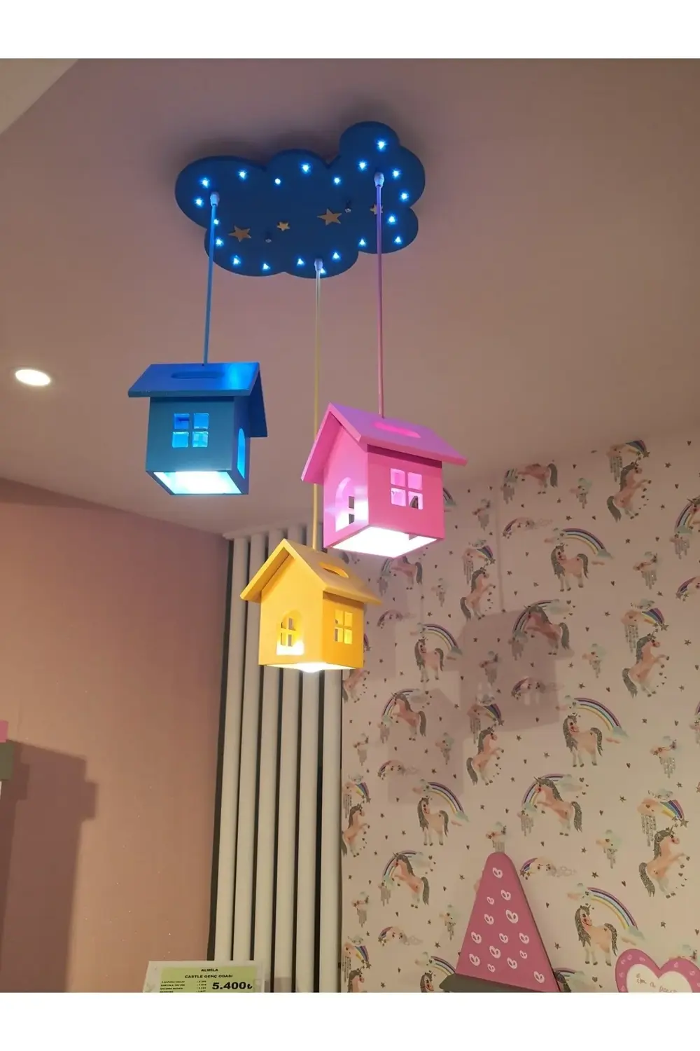 Apex Avize Çocuk Ve Genç Odası Avizesi Apex Evli Ledli