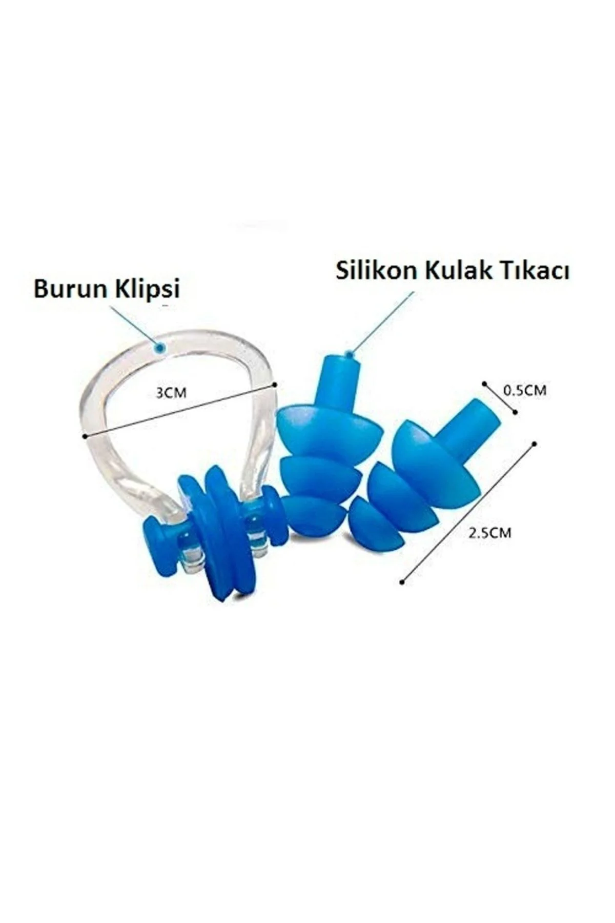 Çocuk Ve Yetişkin Için Yüzme Ve Diğer Su Sporları Kulak Tıkaçlı Silikon Yüzme Burun Klipsi Seti Çocuk Ve Yetişkin Için Yüzme Ve Diğer Su Sporları Kulak Tıkaçlı Silikon Yüzme Burun Klipsi Seti