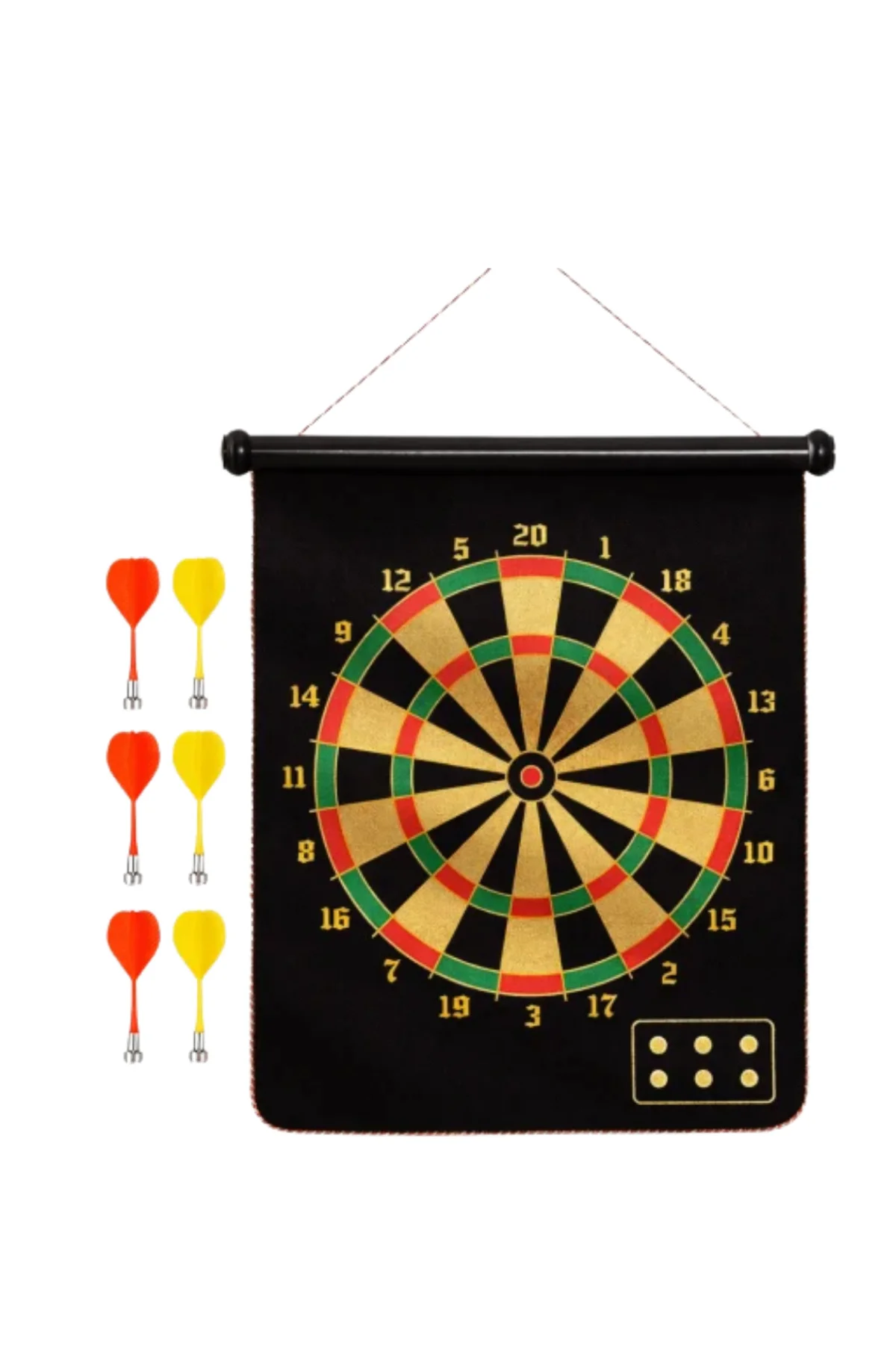 Çocuk ve Yetişkin İçin Manyetik Dart Tahtası Katlanabilir Tasarım