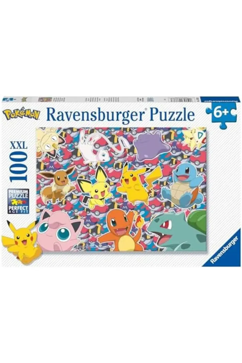 Çocuk Yapbozu 13338 - Savaşmaya Hazır! - 100 Parça XXL Pokemon Pu