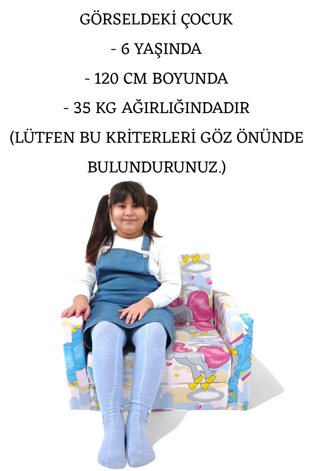 Çocuk Yatağı Komple Sünger Katlanabilir Koltuklu-(0-4 YAŞ)%100 Pa