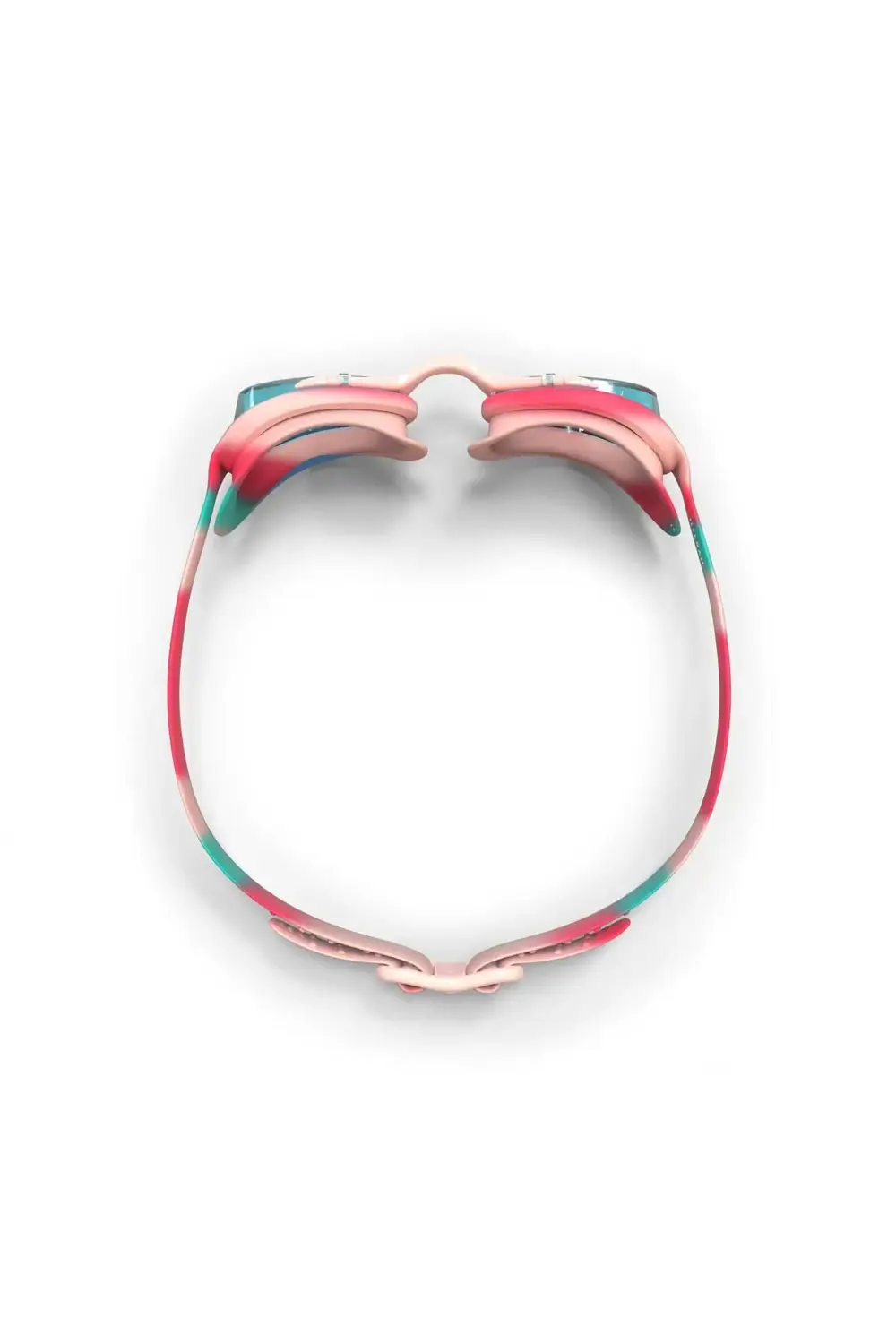 Çocuk Yüzücü Gözlüğü - Pembe/mavi - Şeffaf Camlar - Xbase