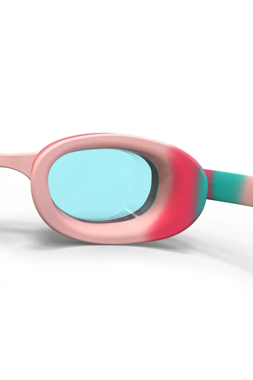 Çocuk Yüzücü Gözlüğü - Pembe/mavi - Şeffaf Camlar - Xbase