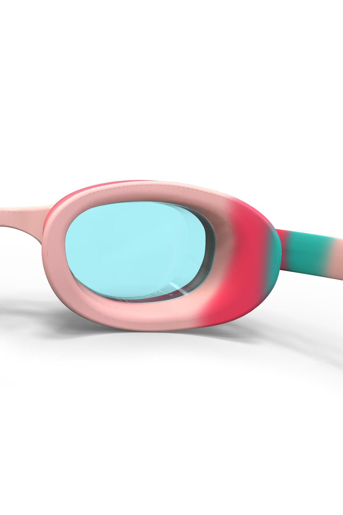 Çocuk Yüzücü Gözlüğü - Pembe/mavi - Şeffaf Camlar - Xbase