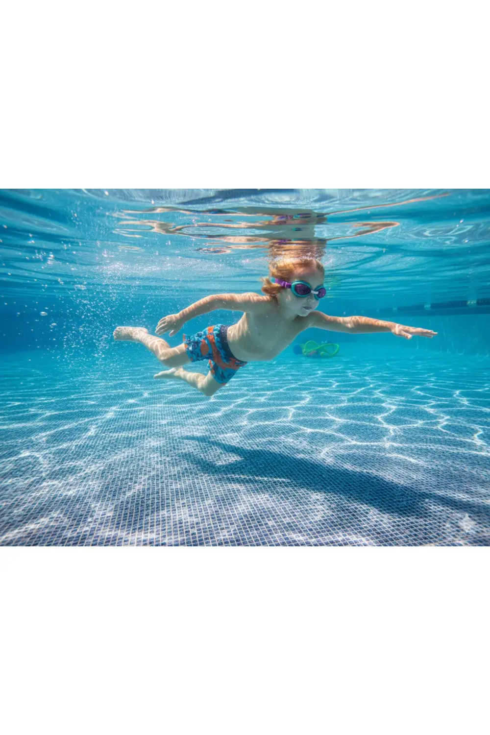 Çocuk Yüzücü Kemik Gözlük - Yüzme - Gözlük - Havuz Gözlüğü - Deni