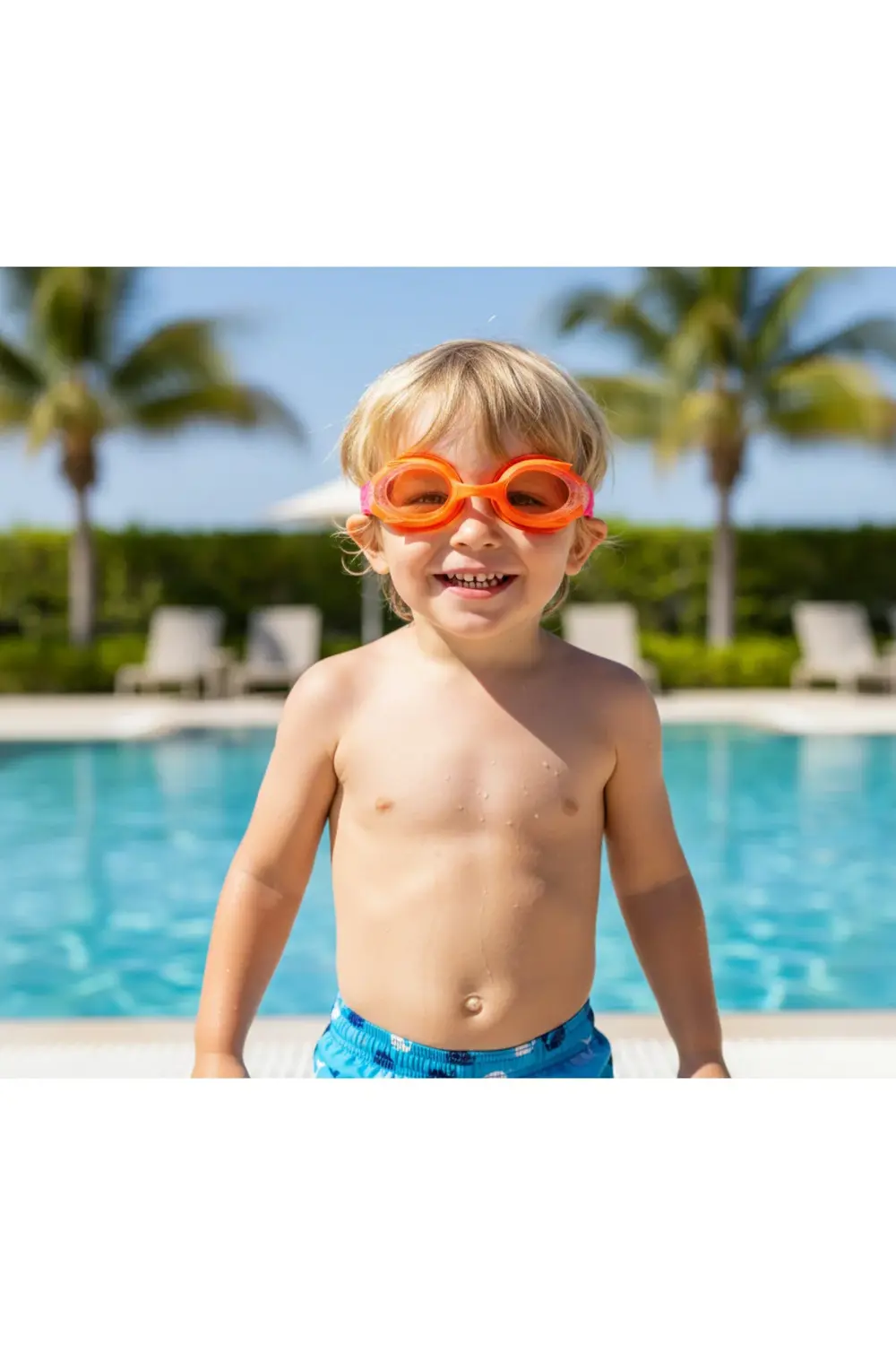 Çocuk Yüzücü Kemik Gözlük - Yüzme - Gözlük - Havuz Gözlüğü - Deni