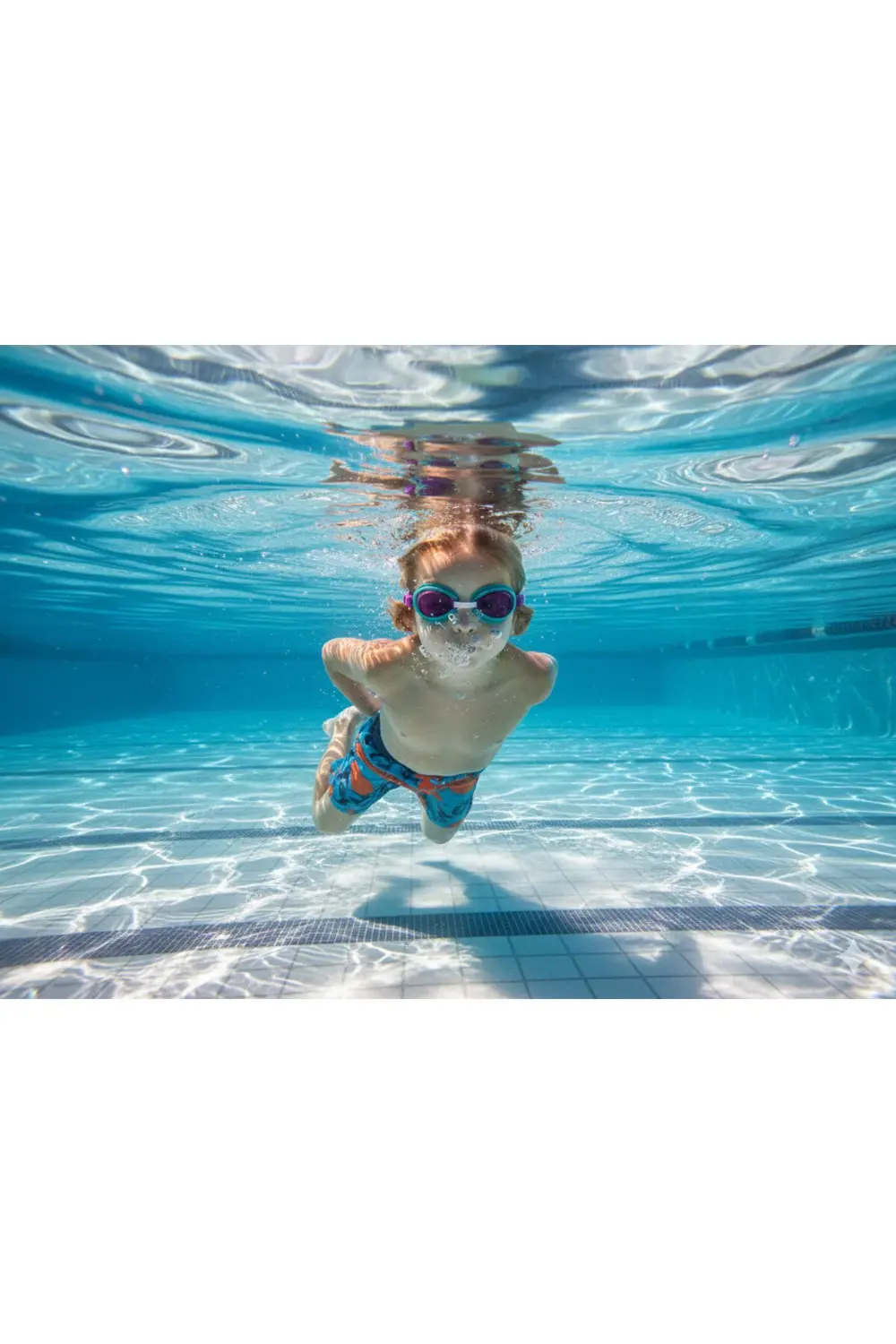 Çocuk Yüzücü Kemik Gözlük - Yüzme - Gözlük - Havuz Gözlüğü - Deni