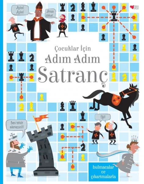 Çocuklar İçin Adım Adım Satranç (Ciltli) Çocuklar İçin Adım Adım Satranç (Ciltli)