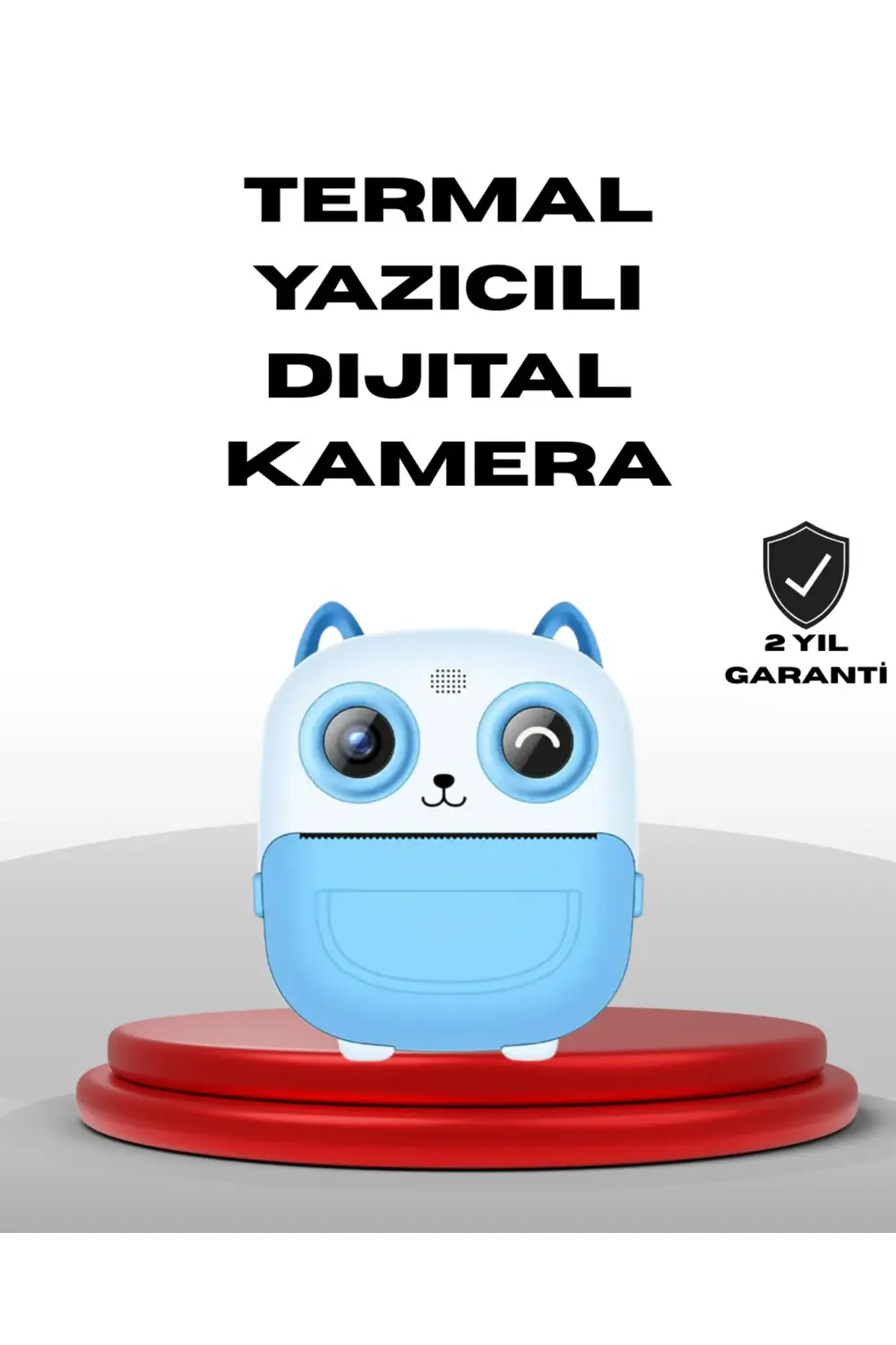 Çocuklar İçin Anında Baskı Dijital Kamera 48MP Full HD