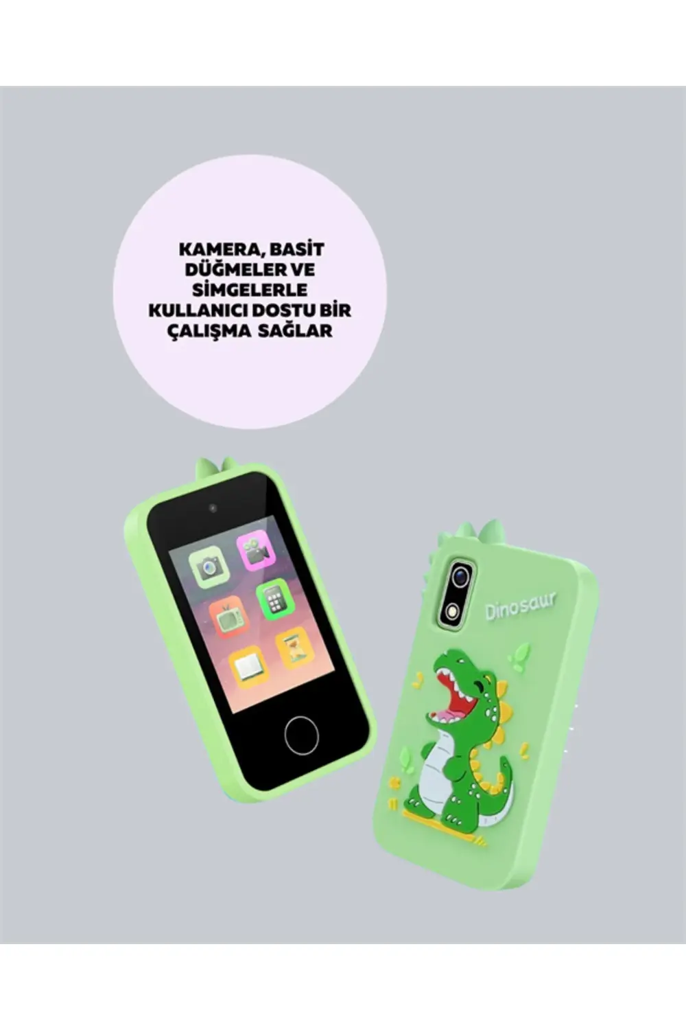 Çocuklar İçin Eğitici ve Eğlenceli Dijital Kamera