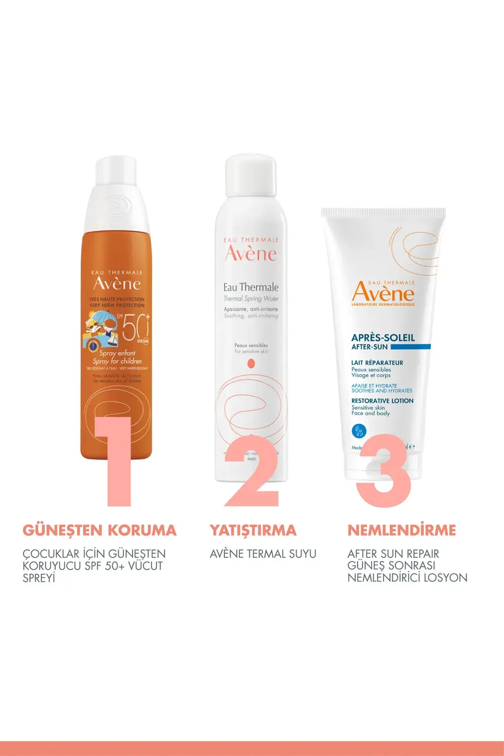 Çocuklar için Güneşten Koruyucu SPF 50+ Vücut Spreyi 200 ml