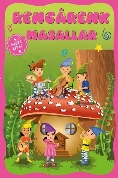 Çocuklar için Hayal ve Odak Geliştirici Rengarenk Masallar Fuşya Kitap Çocuklar için Hayal ve Odak Geliştirici Rengarenk Masallar Fuşya Kitap