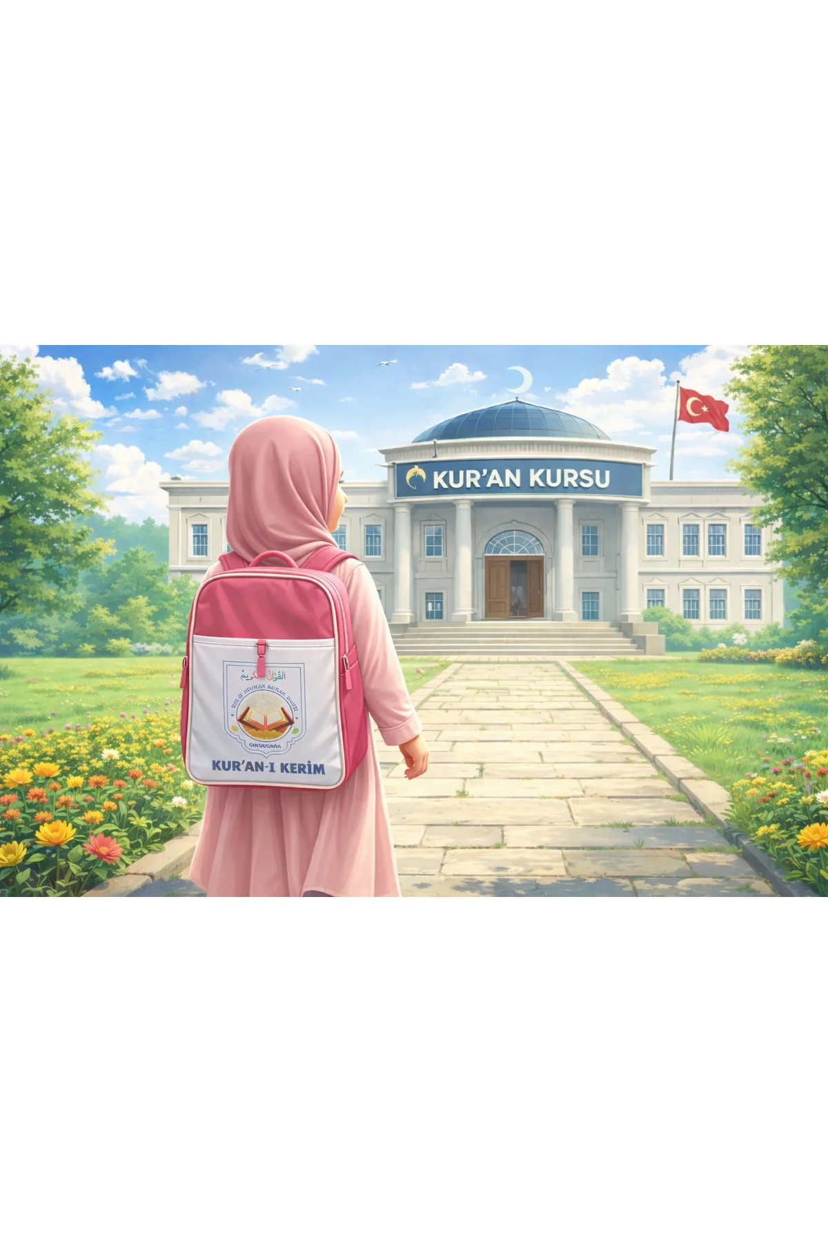 Çocuklar İçin Kur’an-ı Kerim 30 Cüz Hatim Seti Renkli Kuran Kerim