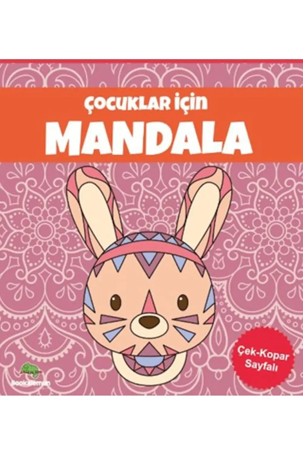 Çocuklar İçin Mandala Pembe