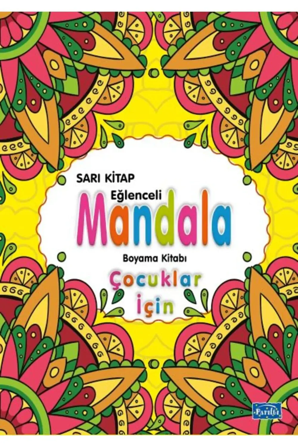 Çocuklar İçin Mandala Sarı