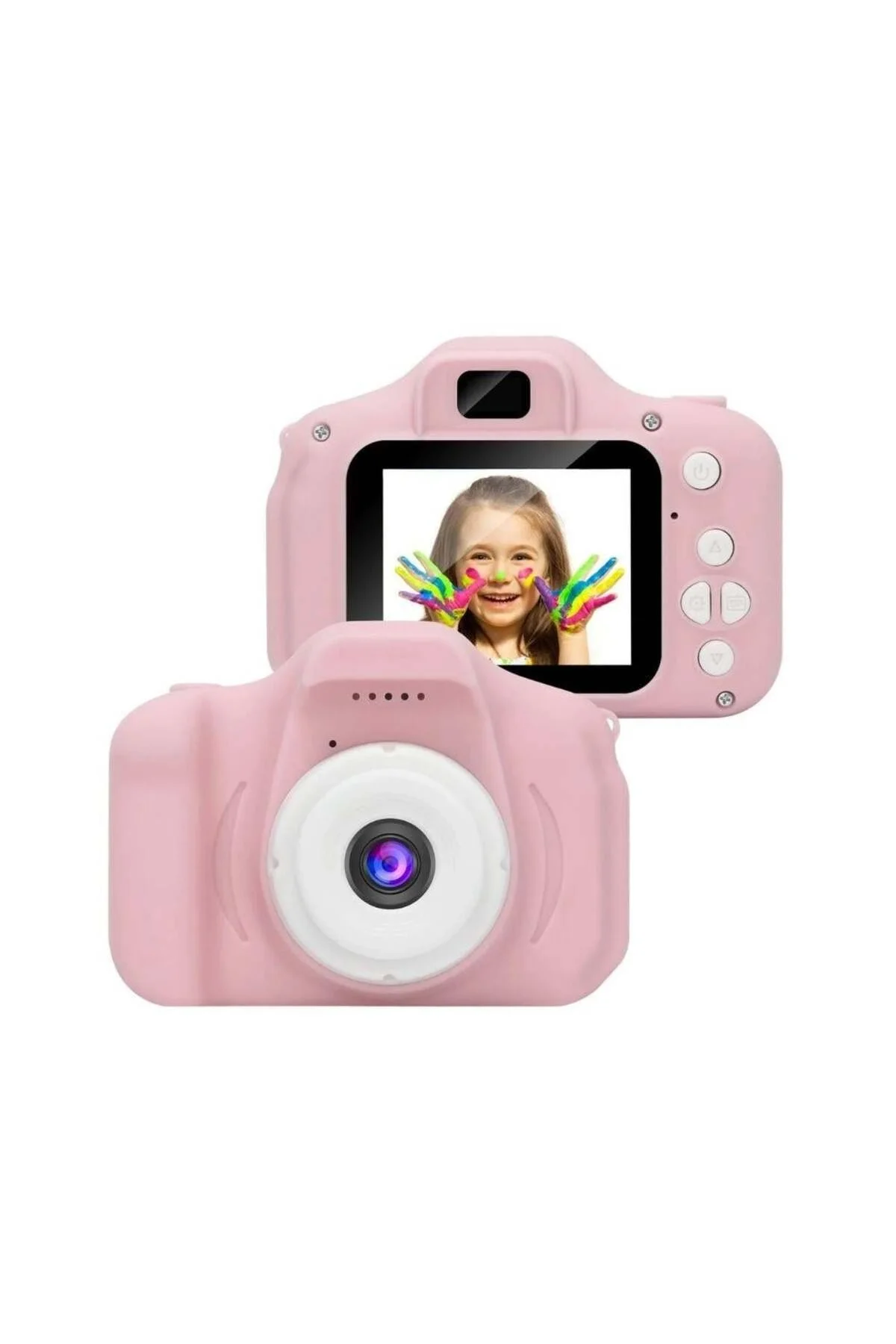 Çocuklar için mavi dijital fotoğraf makinesi SD kartlı 15-20 Mp 1-15x optik zoom