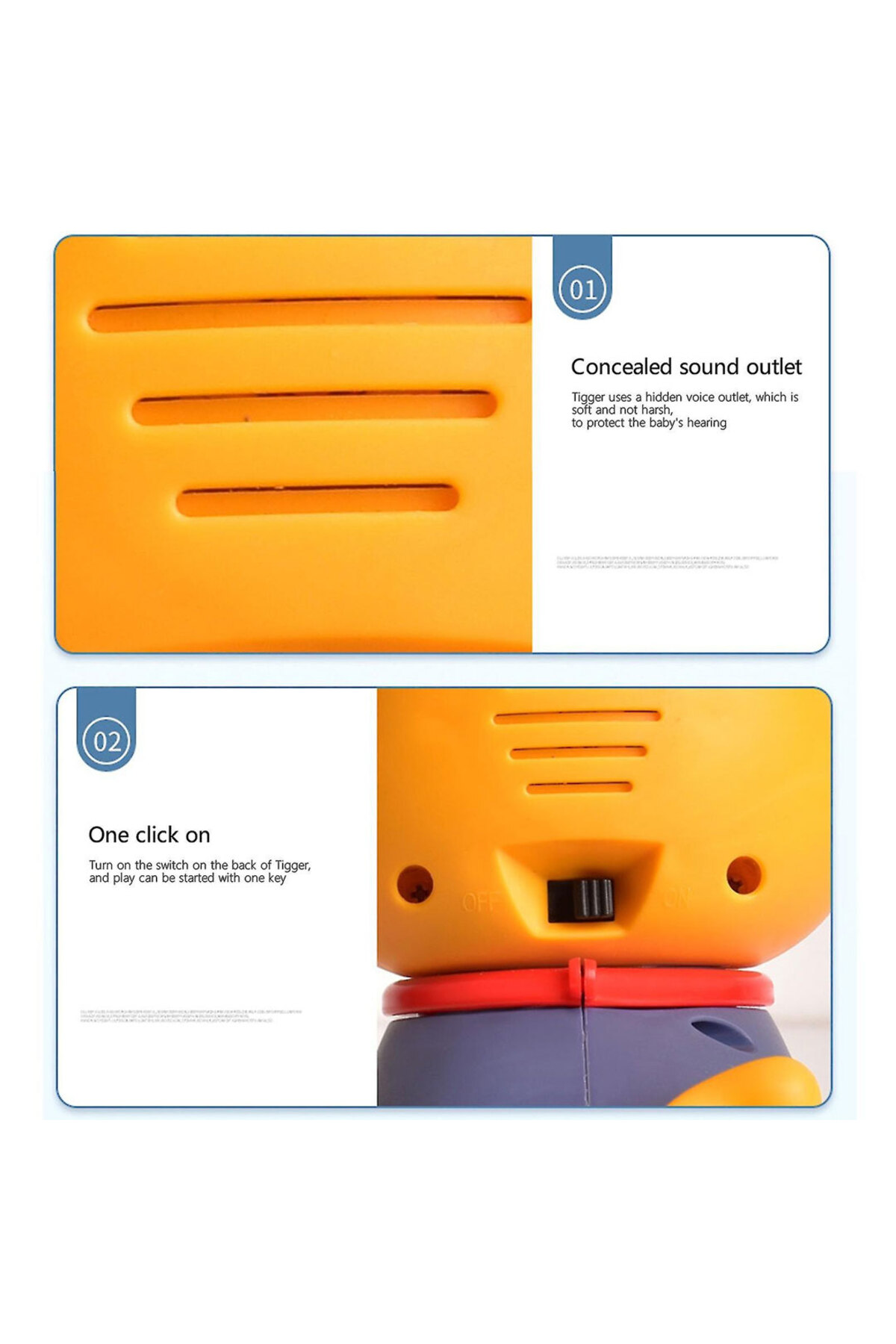 Oyuncak Store Çocuklar İçin Müzikli Ve İşıklı Sevimli Zıplayan Kaplan